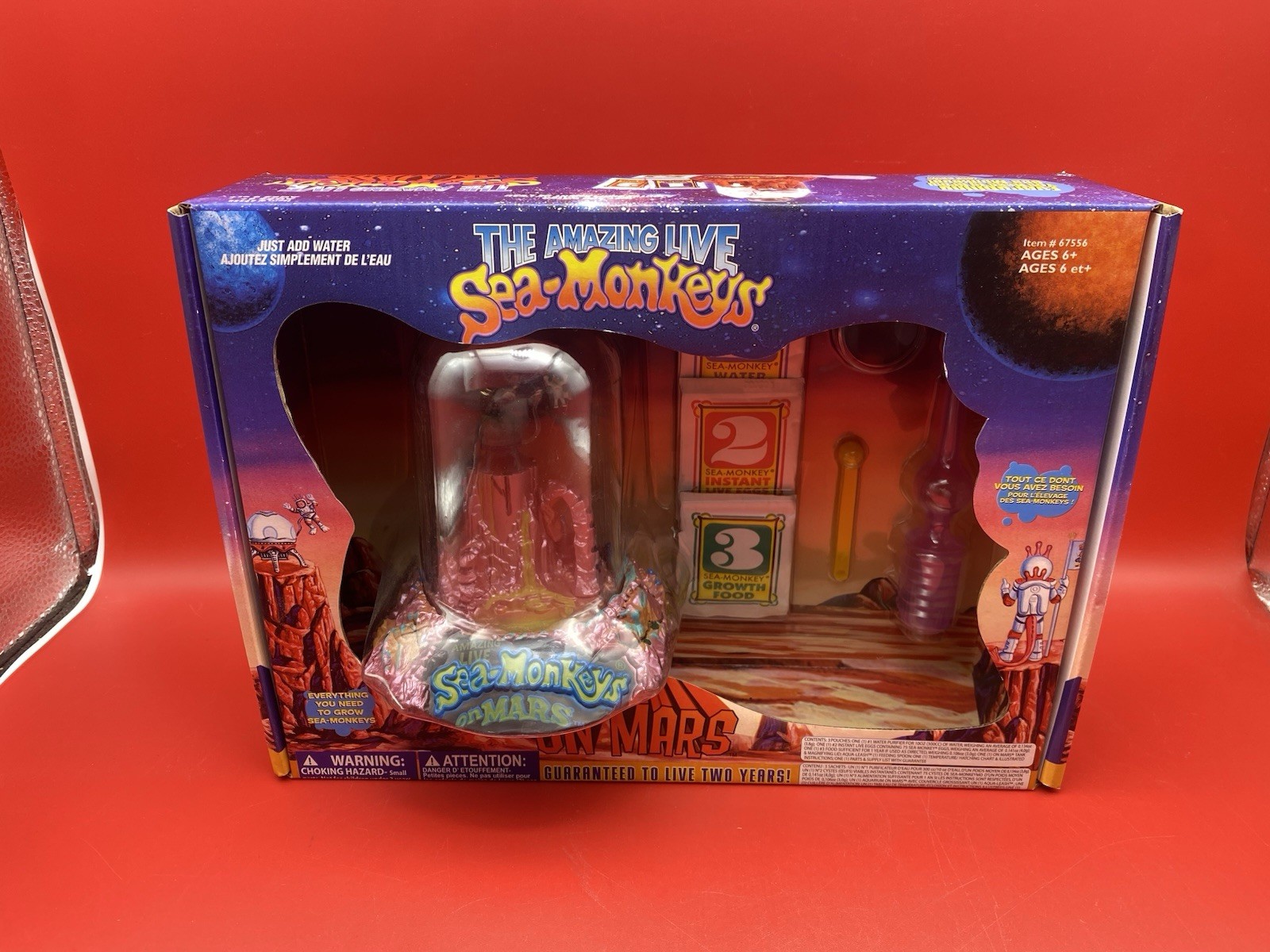 Big Time Toys The Amazing Live Sea Monkeys On Mars #67556 NEW 2011