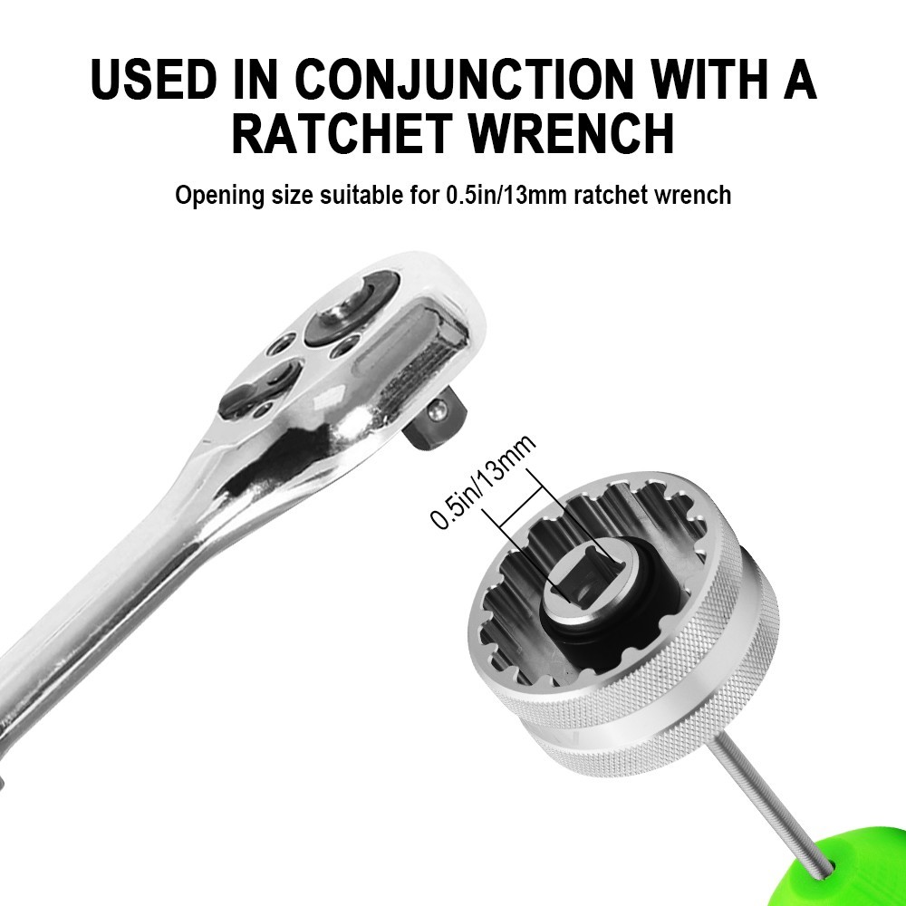 Innovative Bottom Bracket Tool for DUB Efficient Stainless Steel Construction