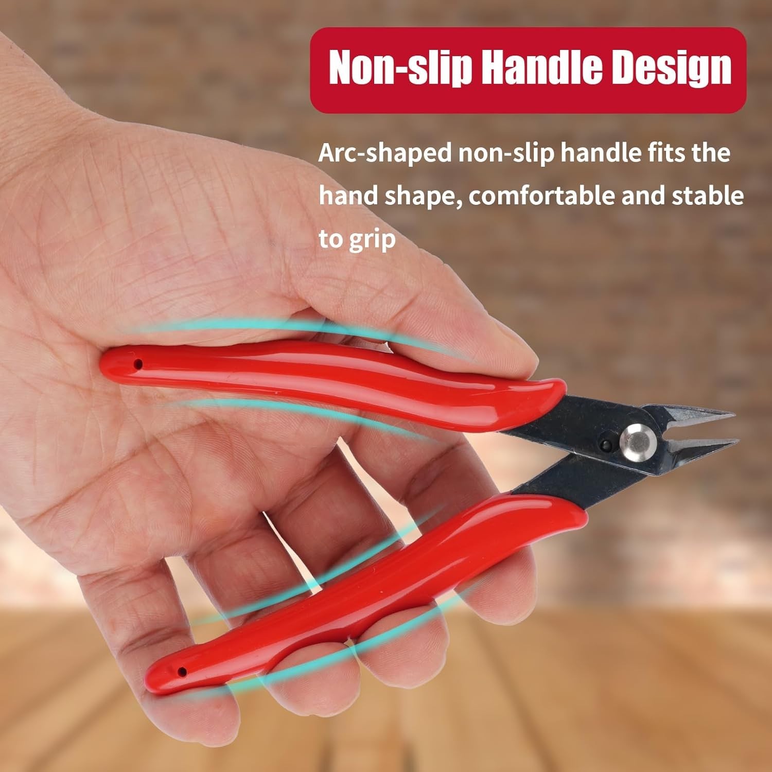Micro Wire Cutters 5 Inch Flush Cutters for Electronics and Plastic Models