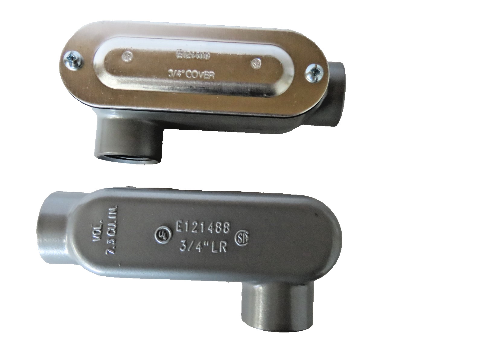 BRIDGEPORT LR-42CG CONDUIT BODY ASSEMBLY 3/4" Raintight (Pack of 10)