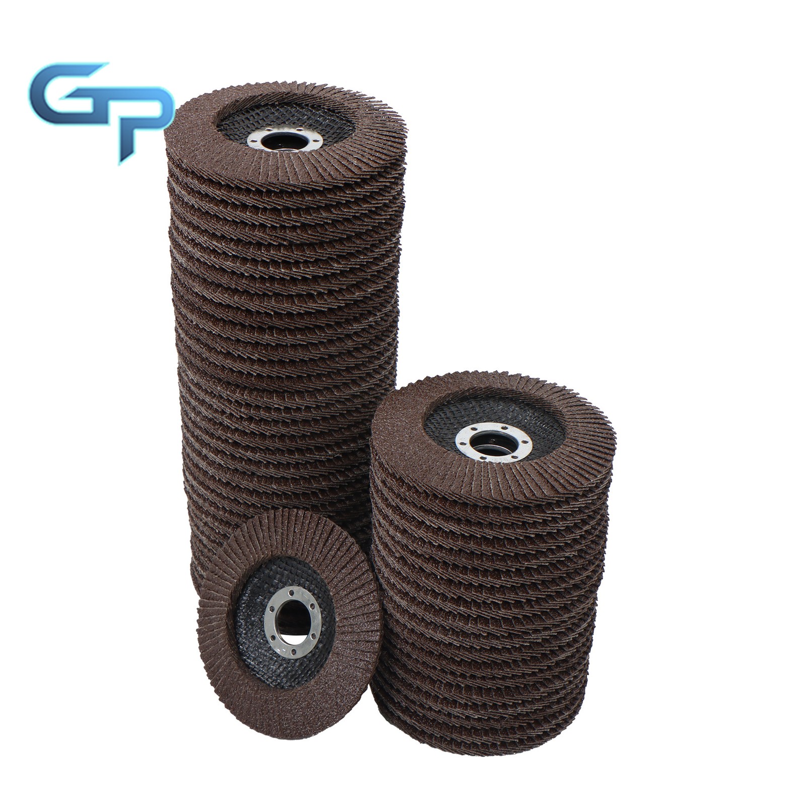 50 Pcs 4.5" X 7/8" Premium Zirconia Flap Disc Sanding Grinding 40 Grit  Grey