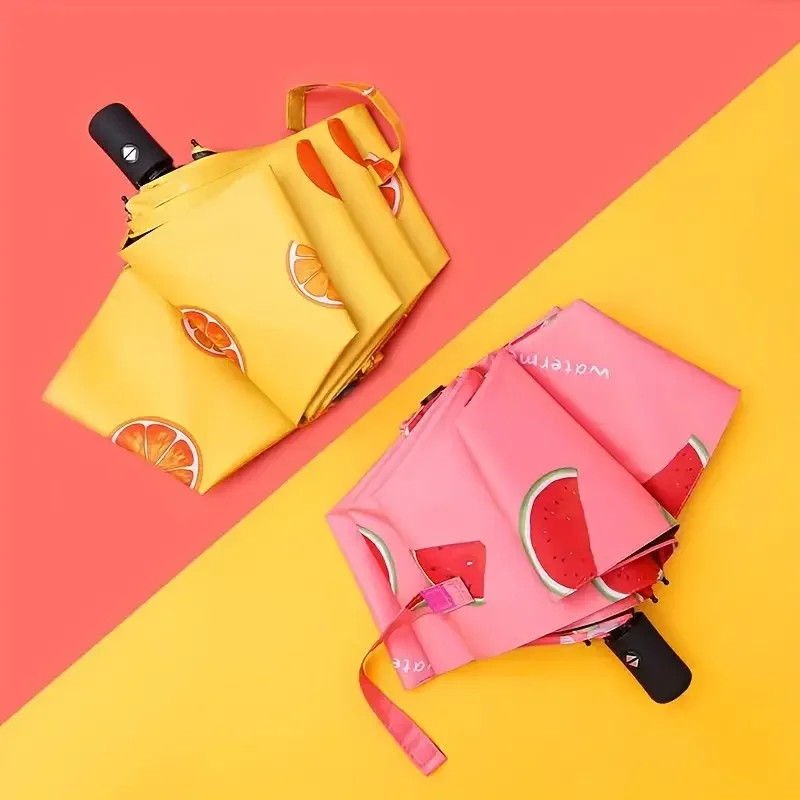1pcs UV Sun Umbrella Compact Folding Travel Rain Umbrellas Auto Open and Close f