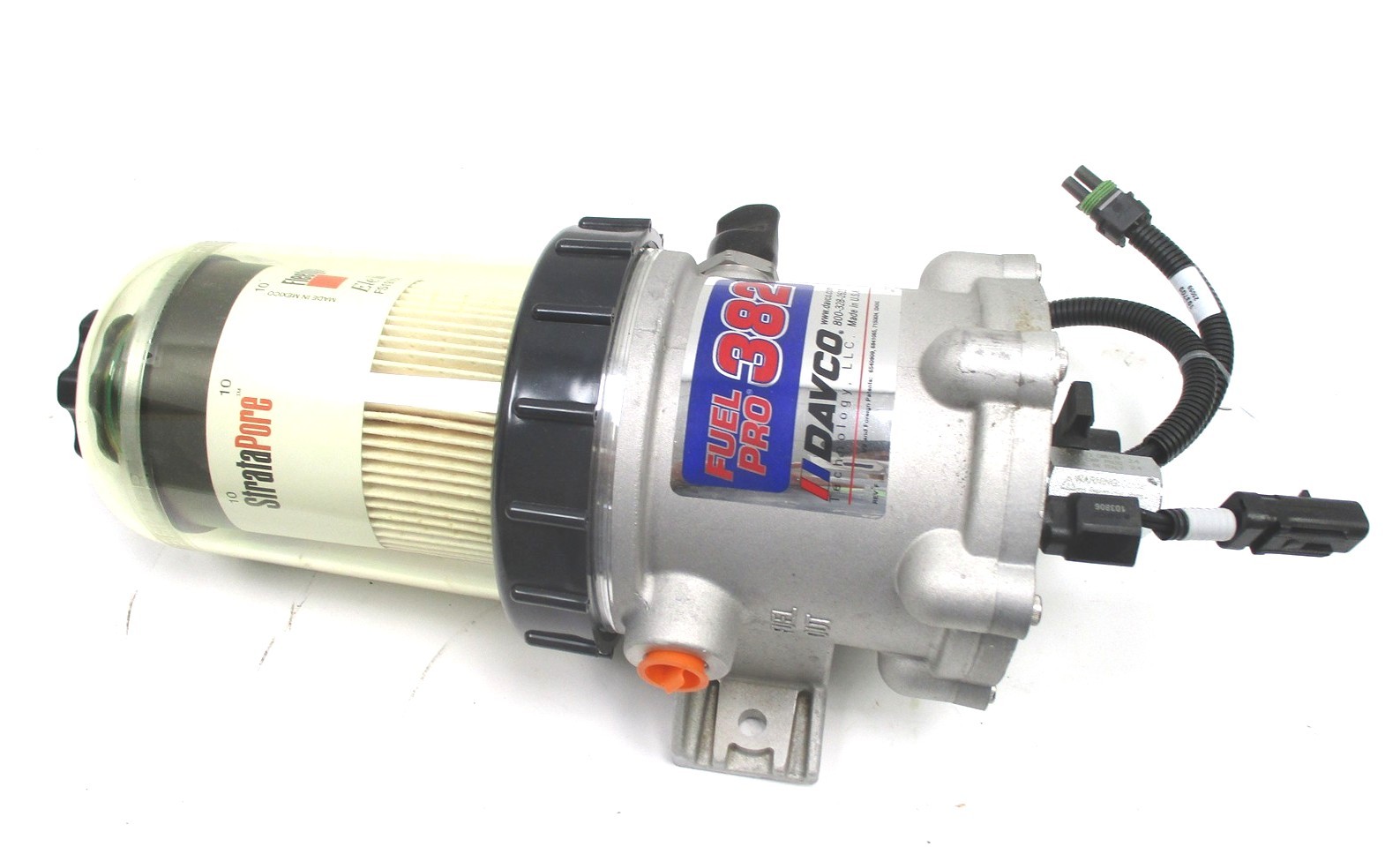 382953PACR10 NEW OEM PACCAR DAVCO 382 FUEL PRO FILTER 12V PREHEAT WIF 10-MICRON
