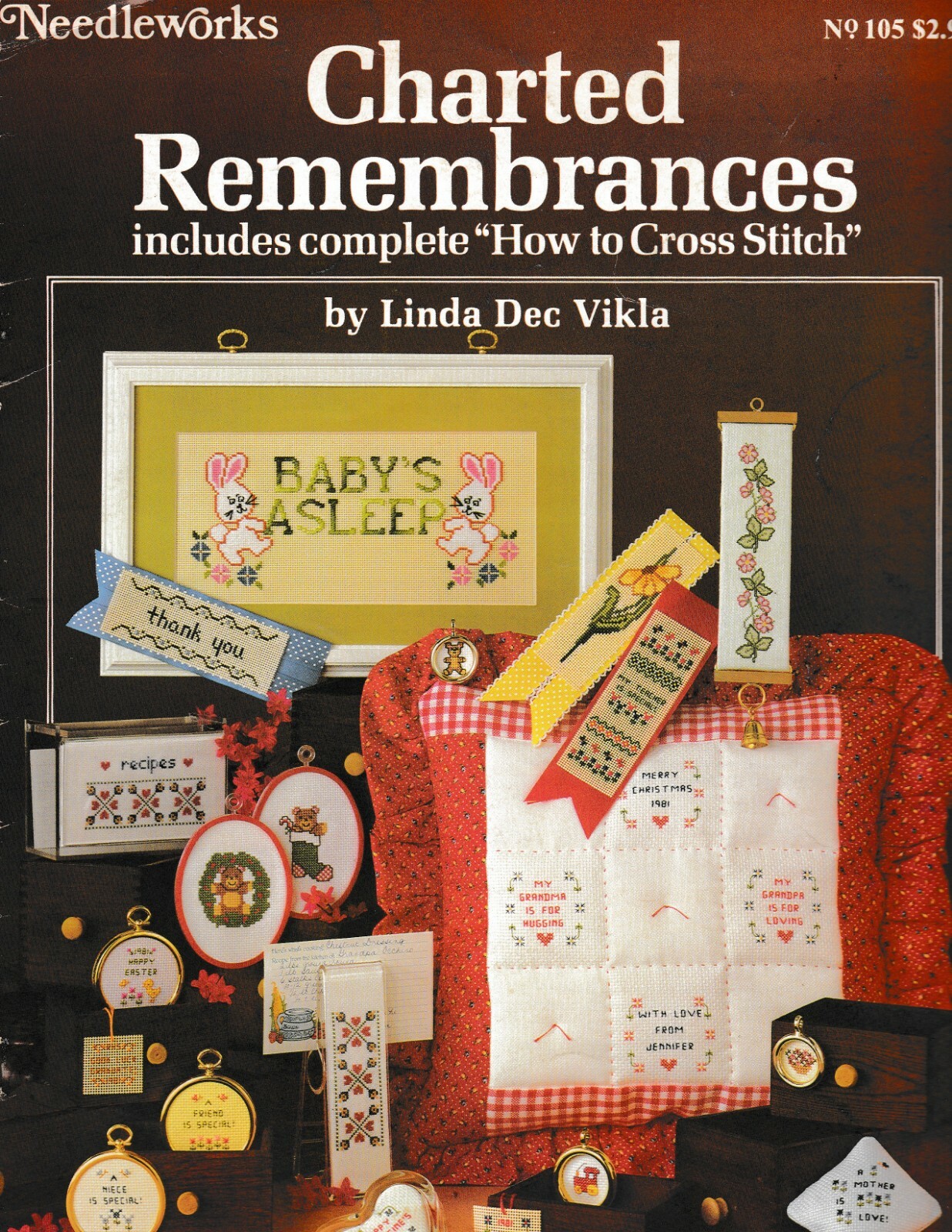 Charted Remembrances includes "How to Cross Stitch" | NeedleWorks #105
