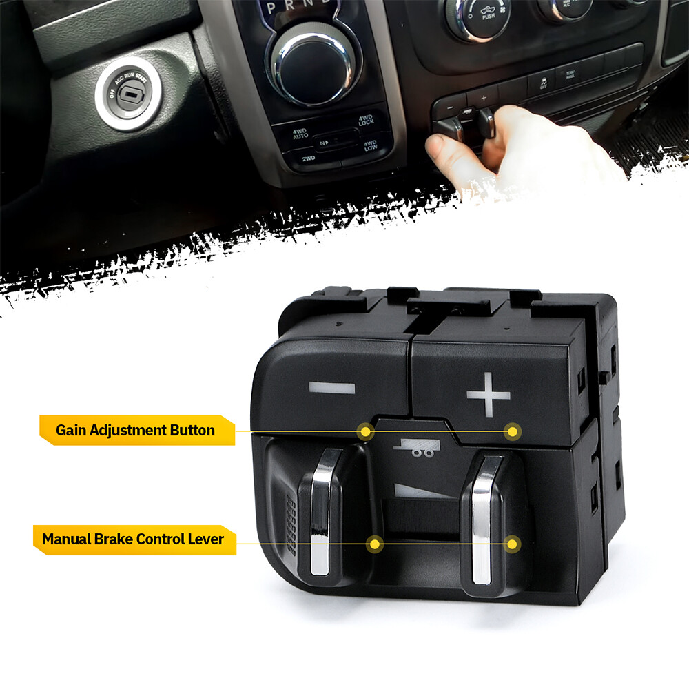 Trailer Brake Controller Module For 2016 2017 2018 Ram 1500 2500 3500 4500 5500
