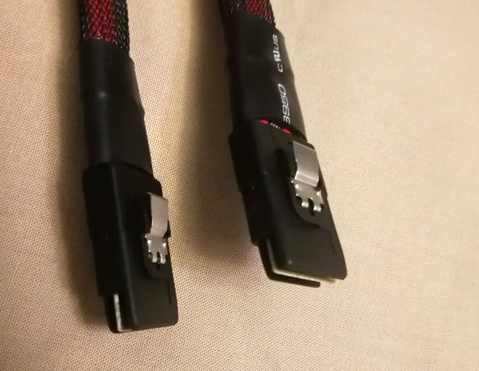 2 Packs Internal Mini SAS Cable 36Pin SFF-8087 to SFF-8087 100Ohms, 600MM, 2 PC