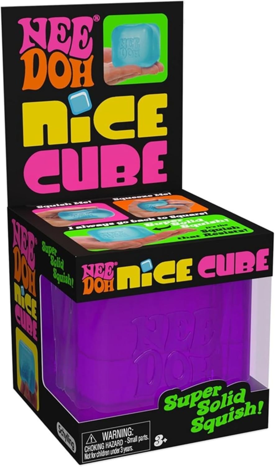 nee doh nice cube - receive a random color ( pink,blue,purple)