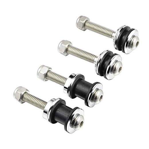 Detachable Sissy Bar Backrest Docking Hardware Kit Compatible for Harley