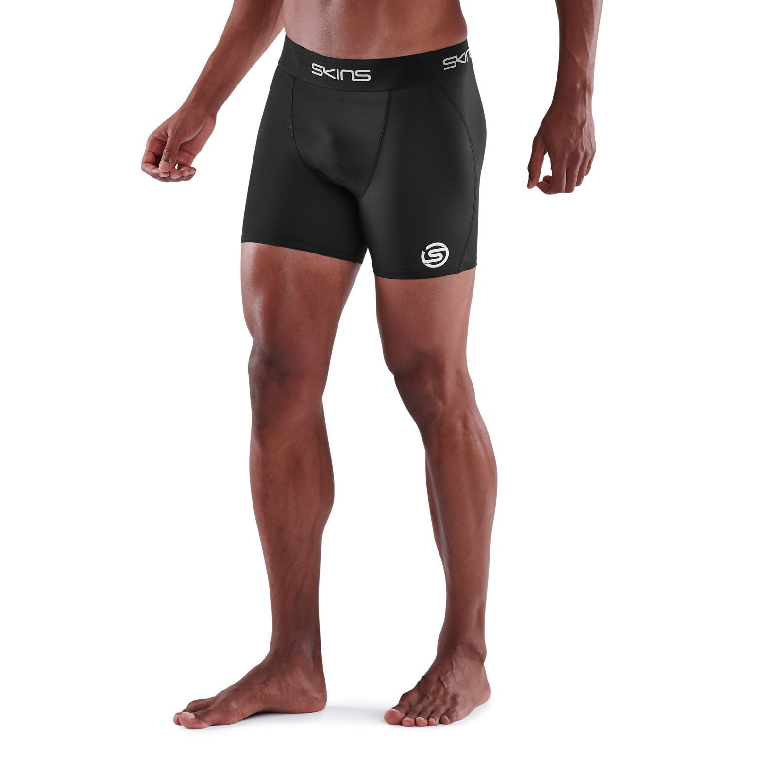 Skins Series-1 Mens Compression Shorts (Black)