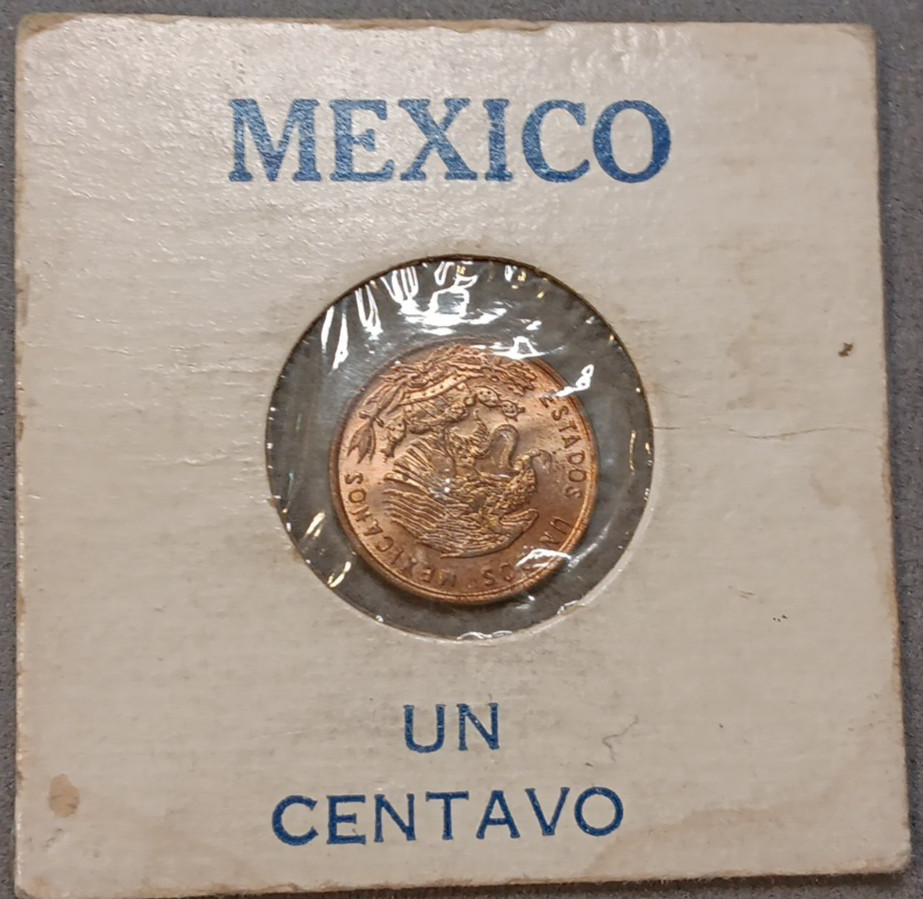 1963 - Mexico 1 Centavo, nice uncirculated