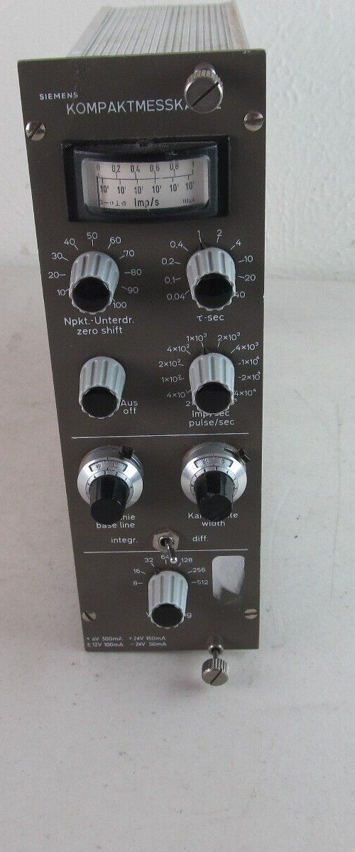 Siemens Kompaktmesskanal Plug in Module