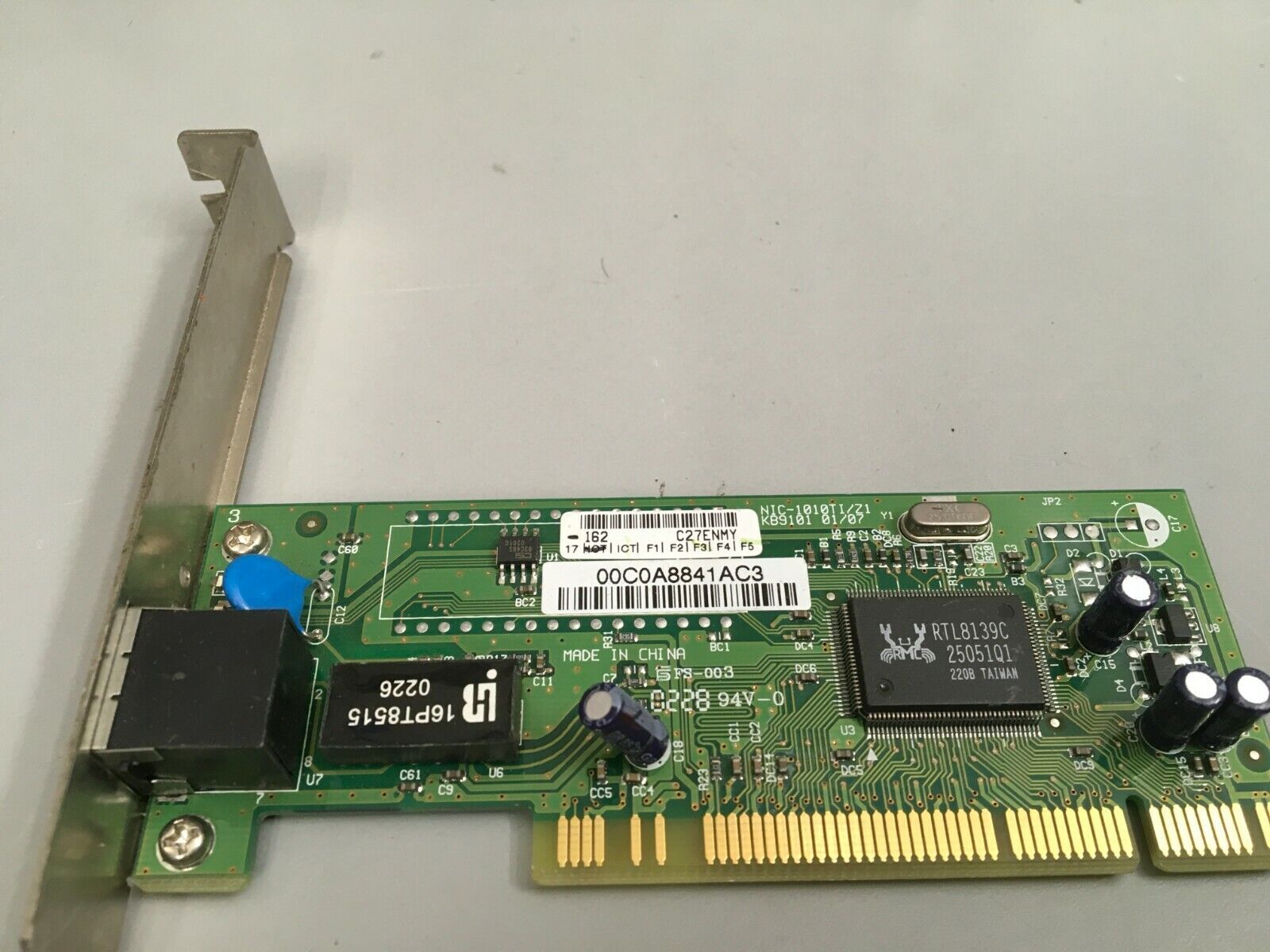 Dell 3K021 GVC NIC-1010 TI/Z1 PCI 10/100 Ethernet Network Adapter Card