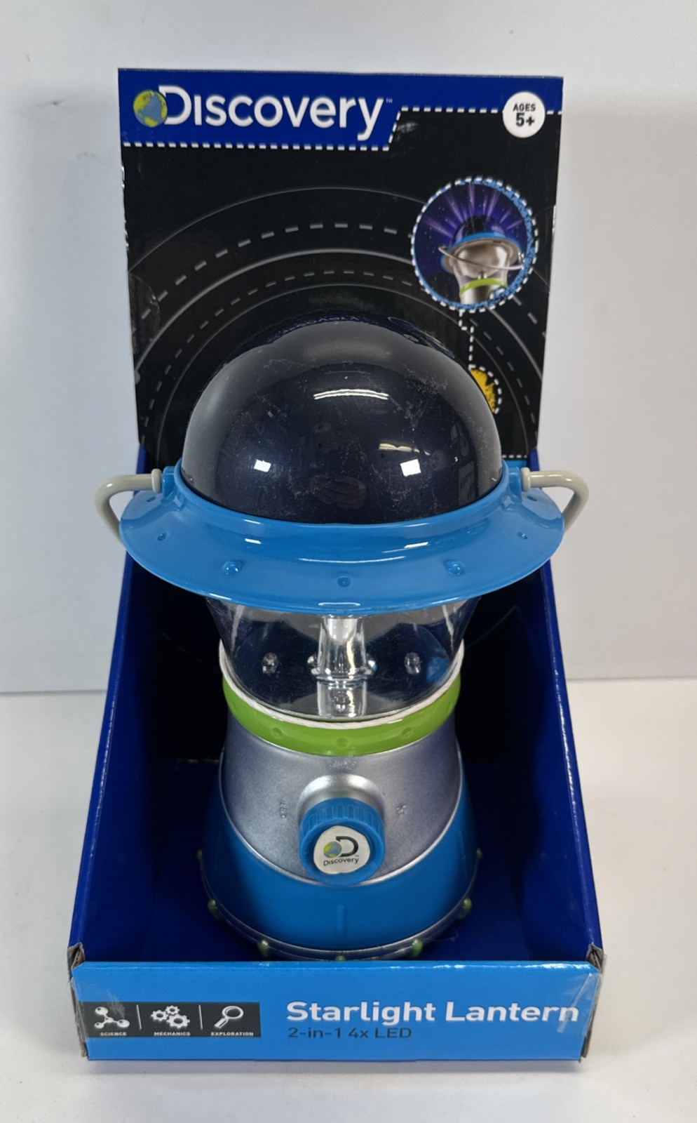 Discovery Kids Starlight Lantern 2-in-1 LED Star Projector NEW 2017