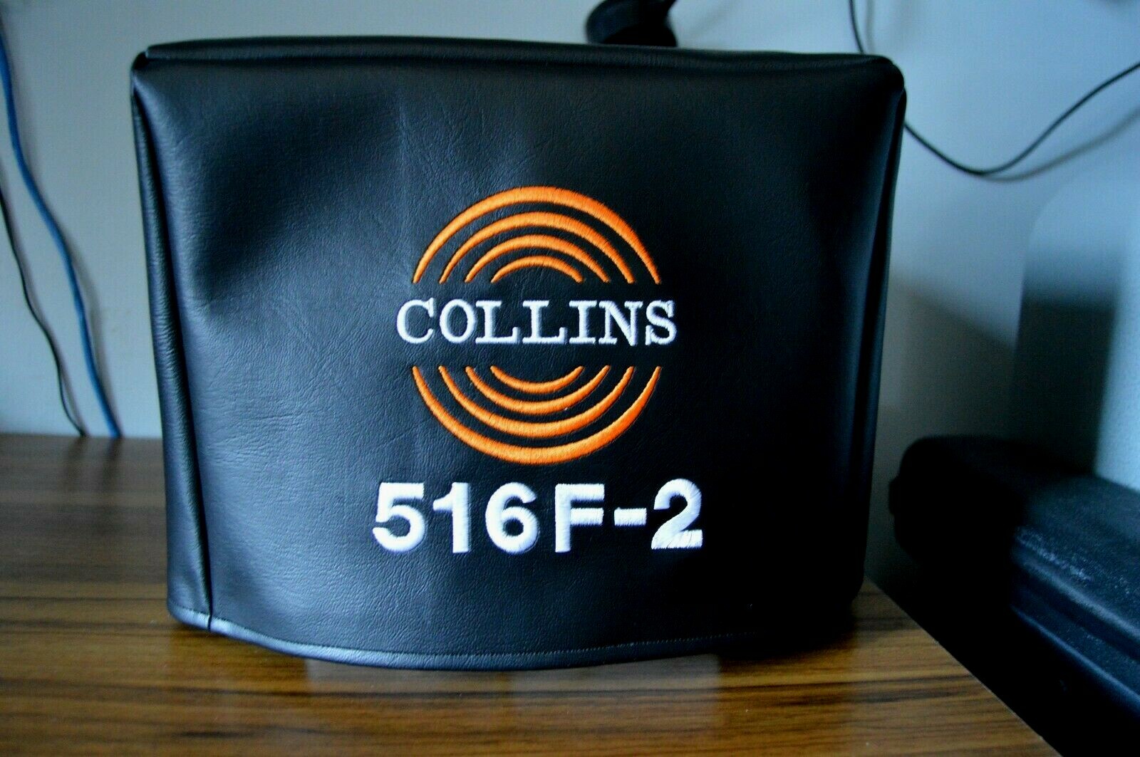 Collins 516F-2 Round Emblem Signature Series Ham Radio Amateur Radio Dust Cover