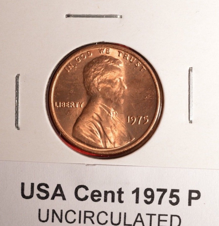 1975 P - USA Small Cent - UNCIRCULATED