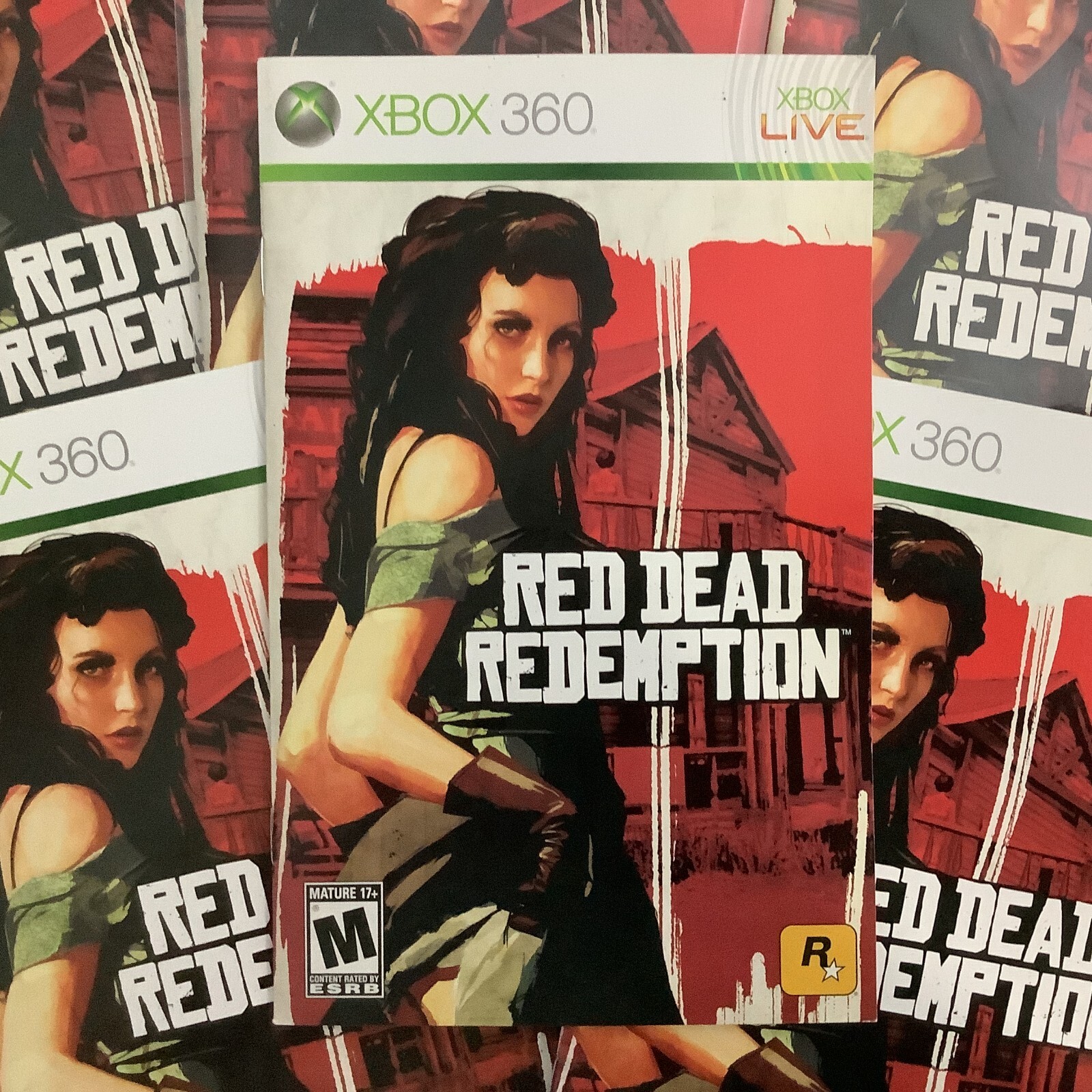 Red Dead Redemption Microsoft Xbox 360 Instruction Manual Only