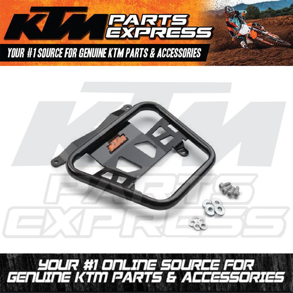 KTM CARRIER PLATE FOR ALUMINIUM TOP CASE 1090 1190 1290 2013-17 OEM 60312927044