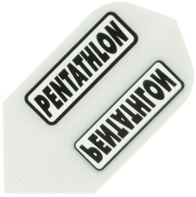 Pentathlon Clear Slim Dart Flights