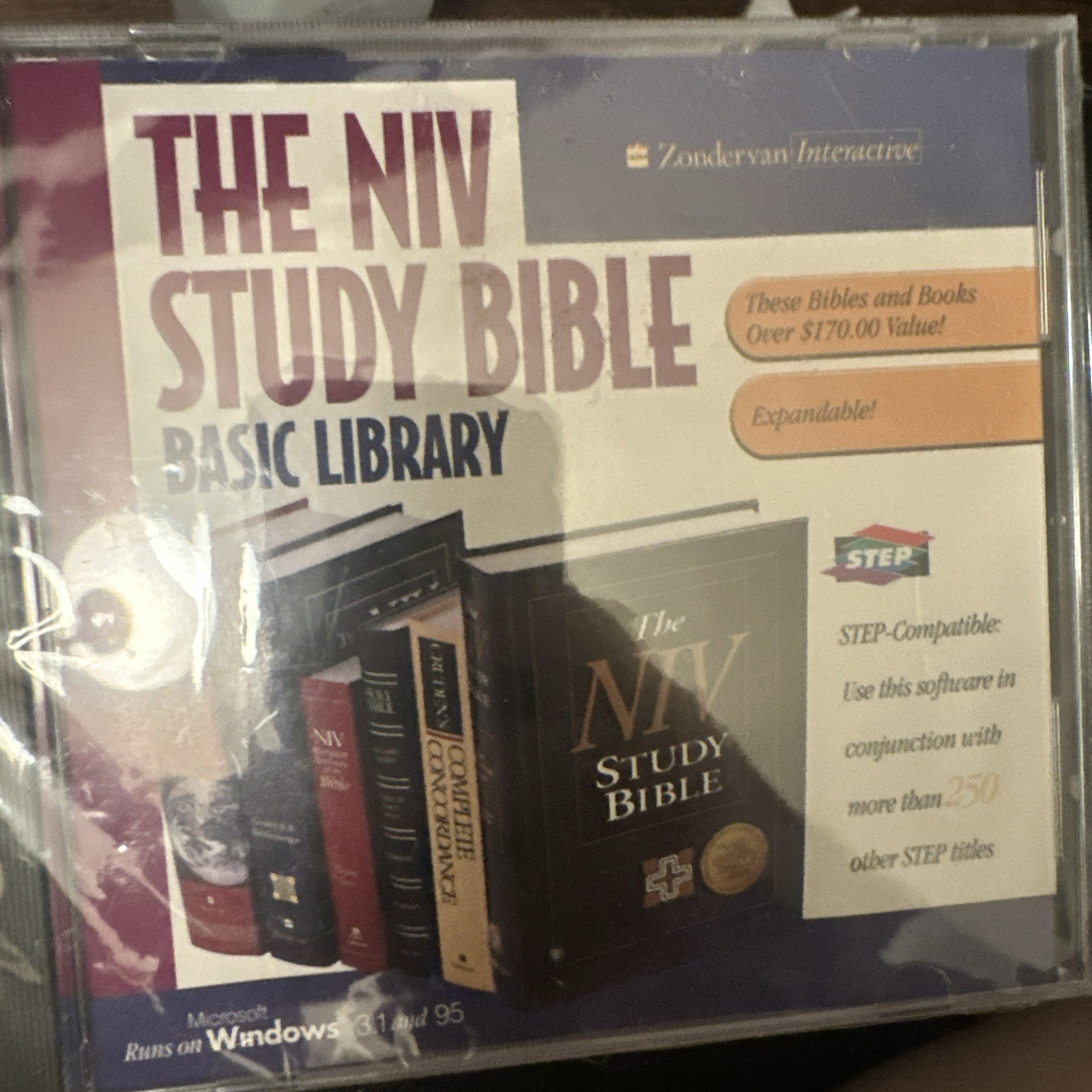 The NIV Study Bible Basic Library CD-Rom Windiws 3.1 and 95
