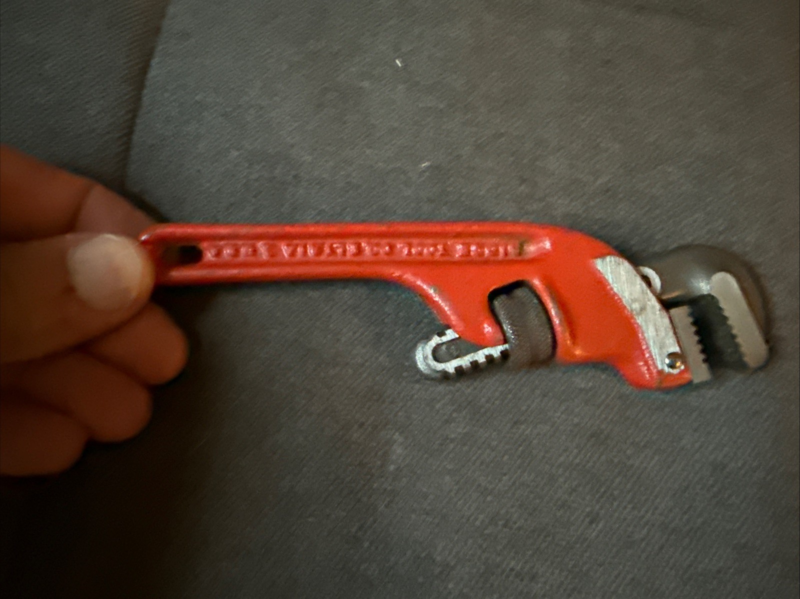 RIDGID 6” Offset Pipe Wrench Heavy Duty Model E6 Made In USA