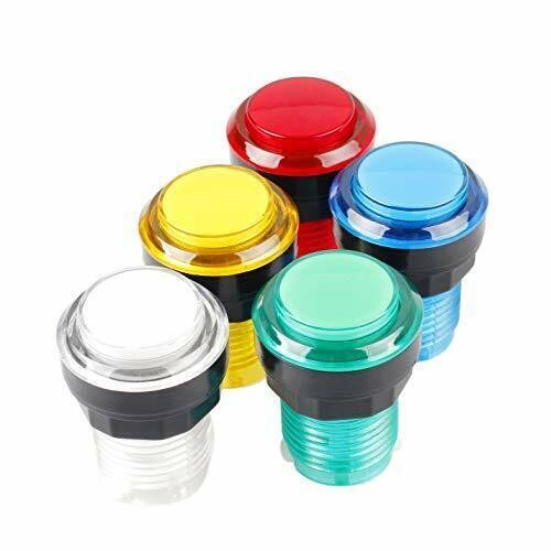 10X New 12V LED lit Arcade Push Buttons MAME Multicade For arcade Jamma game