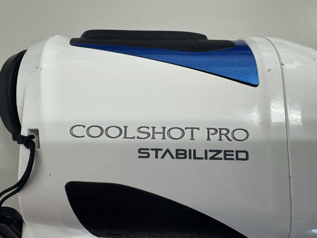 Nikon Coolshot Pro Stabilized Golf Rangefinder Scope White Operation Confirmed