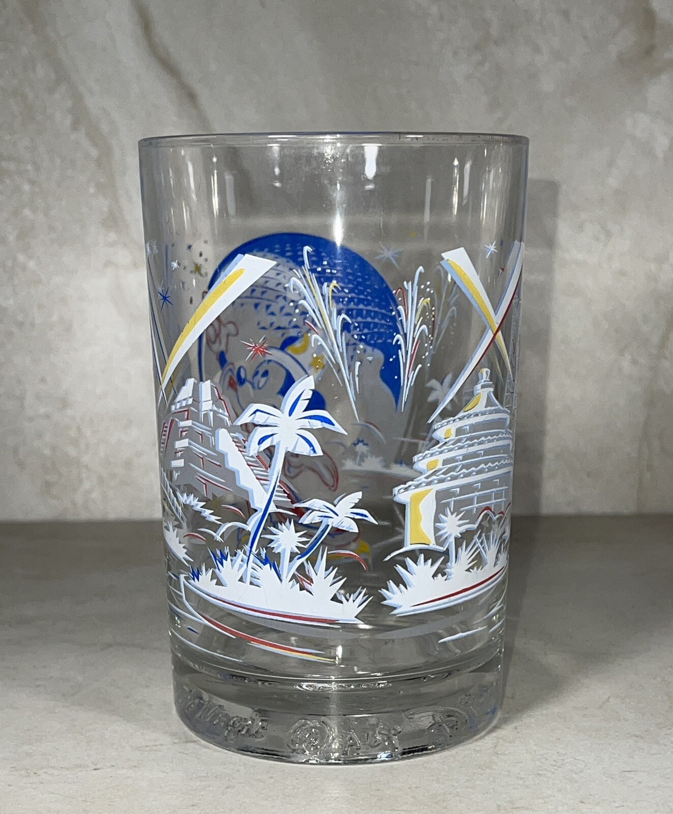 Mixd Lot Of 5 Walt Disney World Remember The Magic Glasses McDonalds Premium EUC