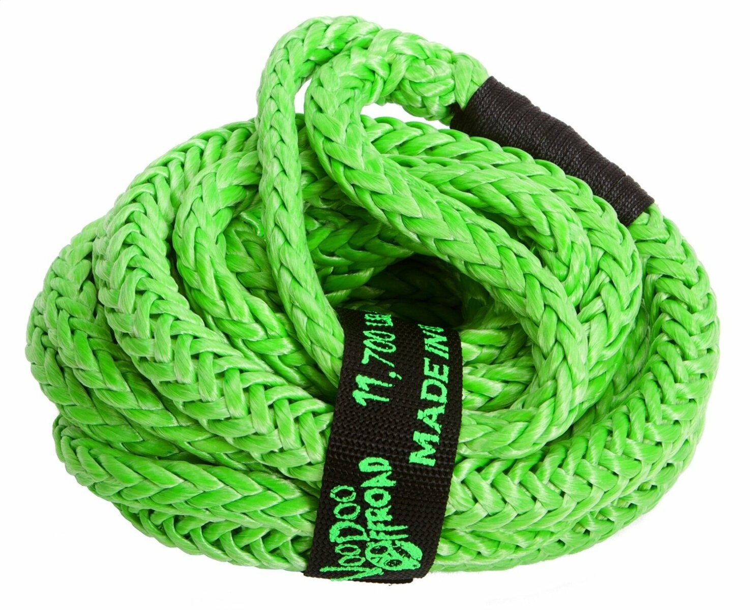VooDoo Offroad 1300007A Santeria Series 2.0 - 1/2 inch x 20 foot Green Recovery