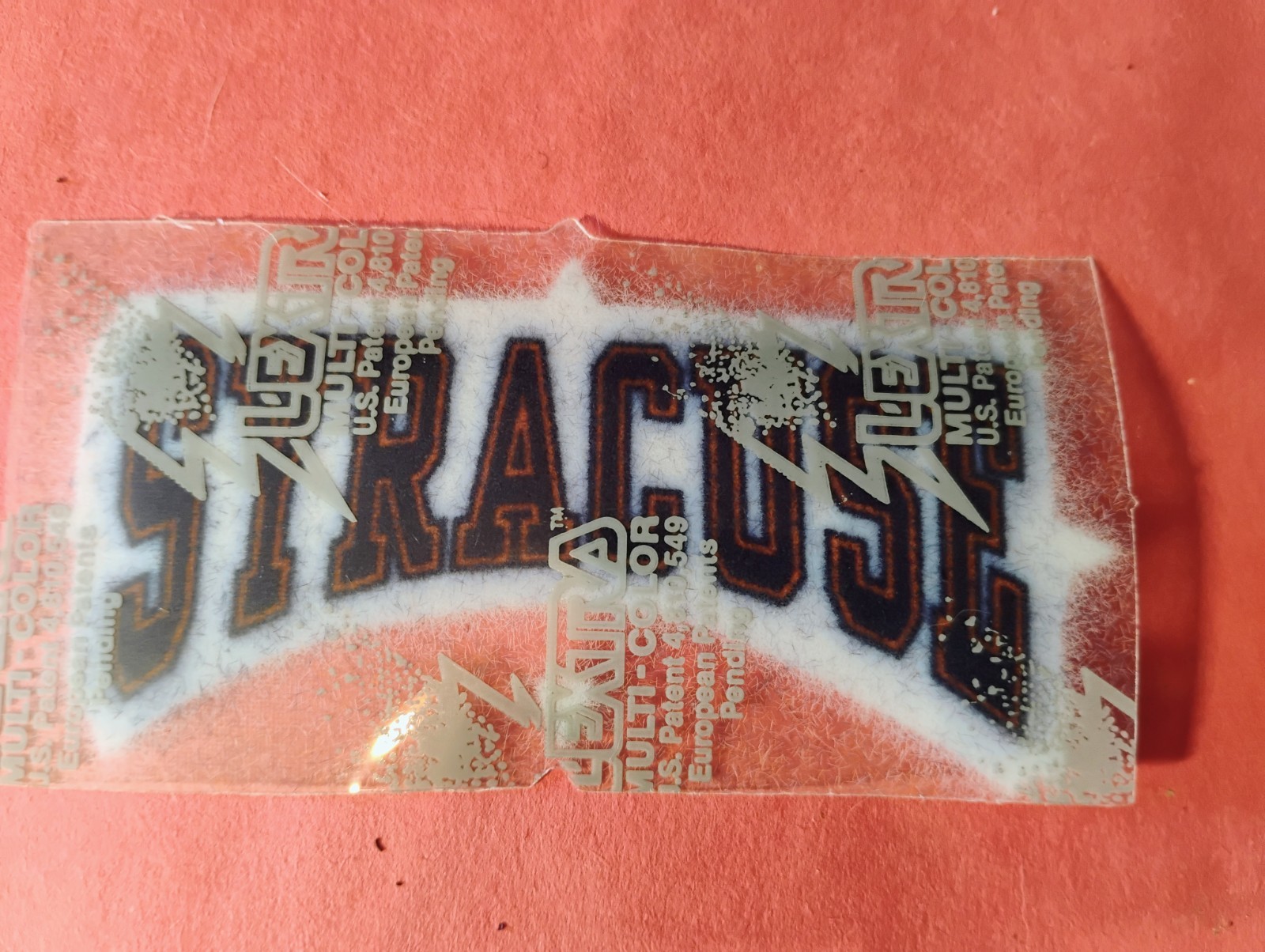 Syracuse Iron On Patch