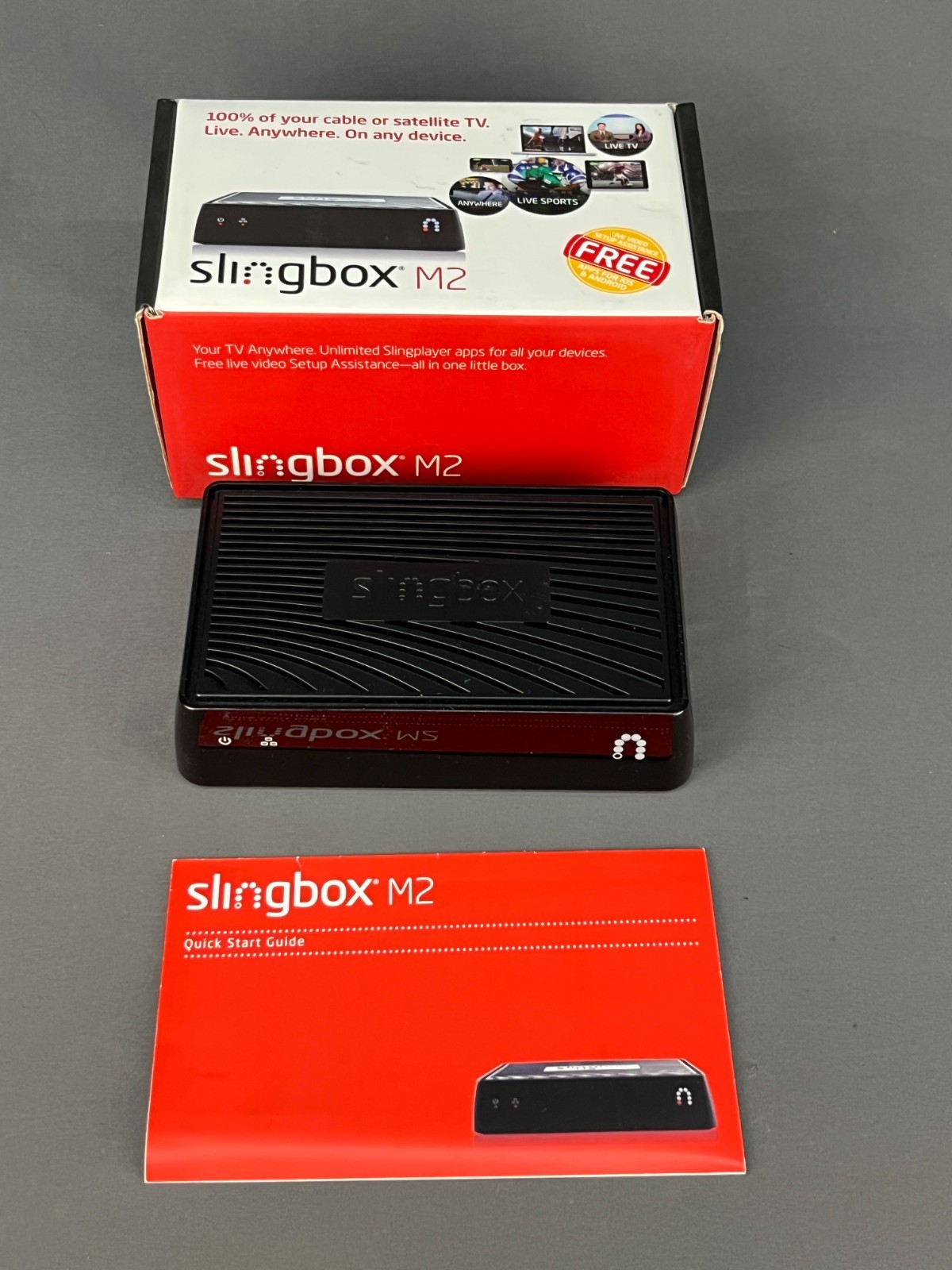 Slingbox M2 Media Streamer - Black BRAND NEW (6E)