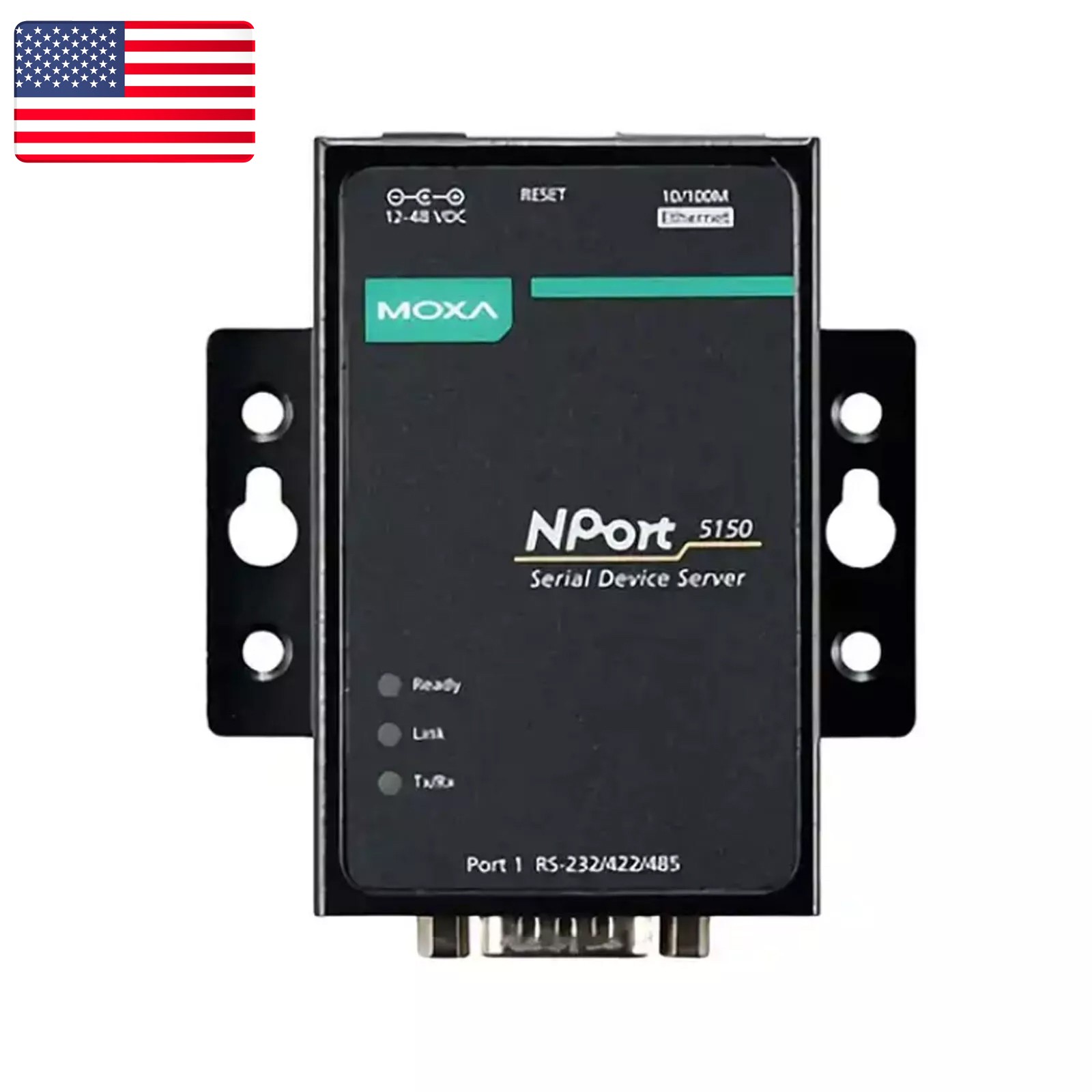 New MOXA NPort 5110 NPort5110 Serial Device Server - US Stock