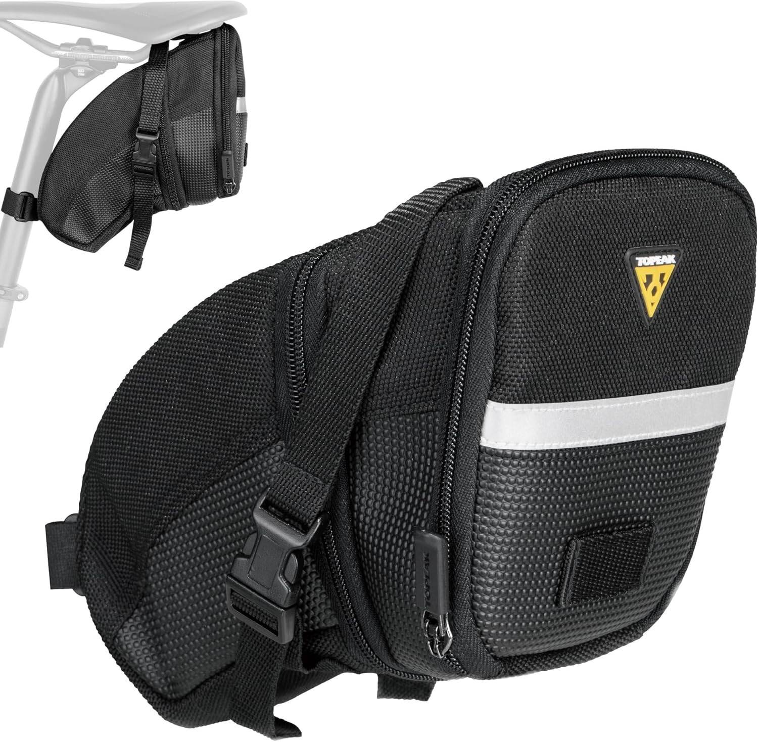 TC2262B Aero Wedge Pack with Strap Mount, Large , Black