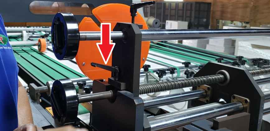 RRM.039.HANDLE Mechanical Part for Royo Machinery