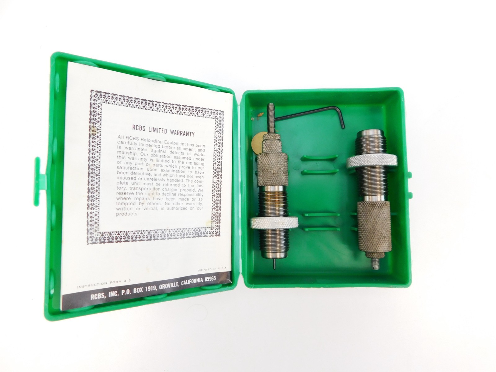 Used RCBS Full Length Reloading Die Set for 6.5 Carcano