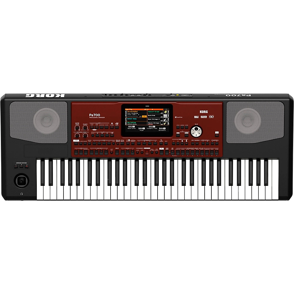 Korg Pa700 Professional Arranger 61-Key with Touchscreen and Speakers Black