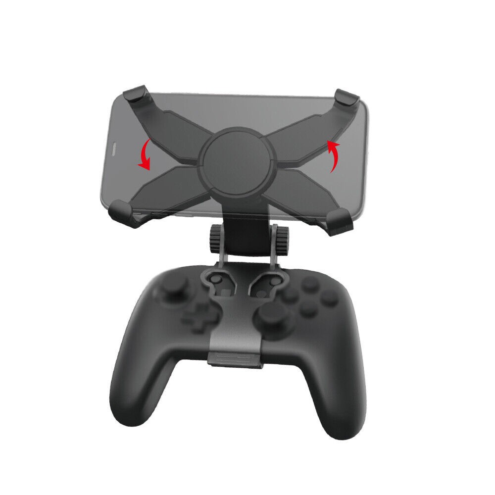 Black Adjustable Mobile Phone Bracket Holder Mount Stand For Switch Pro Handle