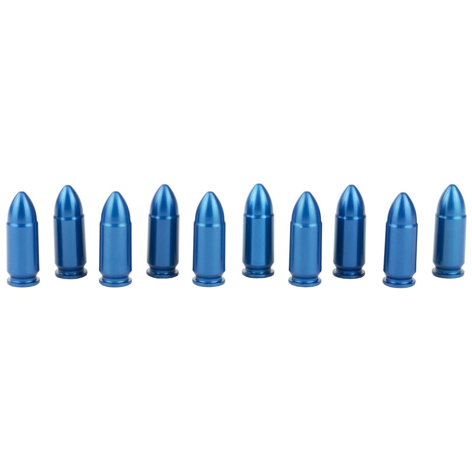 A-Zoom 9mm Luger Snap Cap Blue 10-Pack - Training, Dry Fire, Practice Rounds