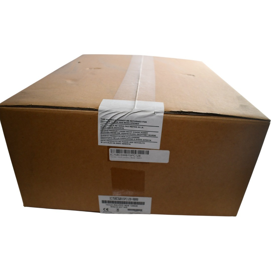 NEW Emerson IC758CSWB15PC128-ABAB PACSystems RXi Panel PC 15in Industrial HMI Di