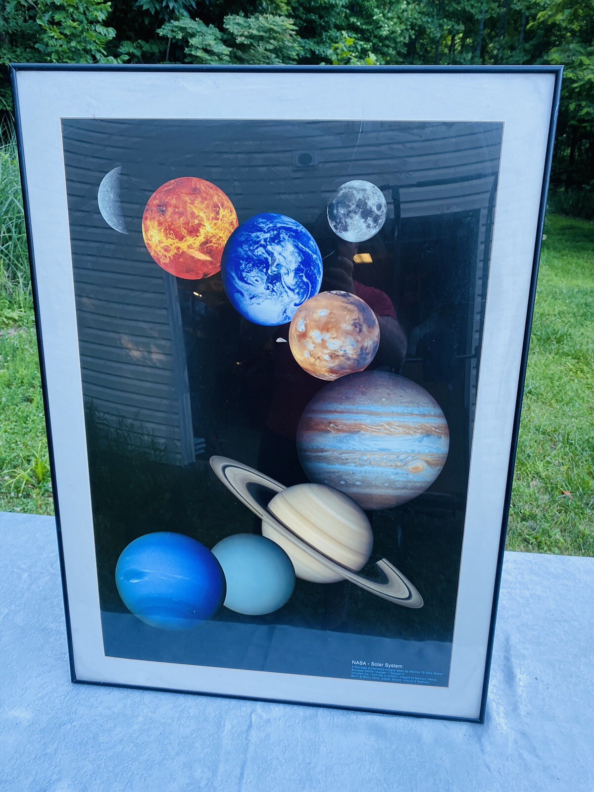 41”x30” NASA Space Global Surveyor Orbiter Mariner Voyager Solar System Planets