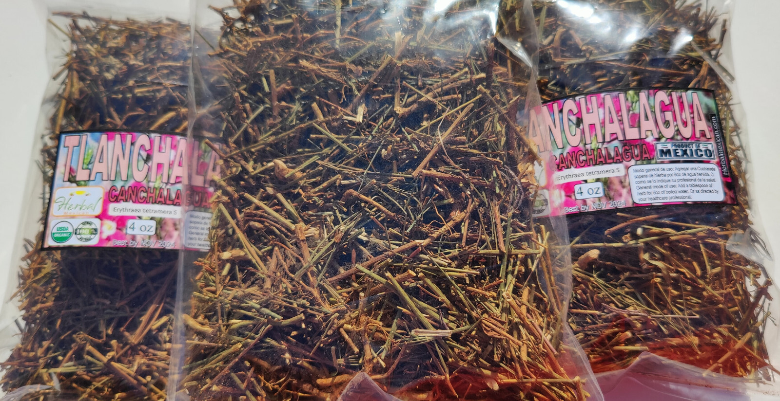 Tlanchalagua hierba/Te 4oz Natural Para adelgazar Quemar Grasa eliminar Toxinas