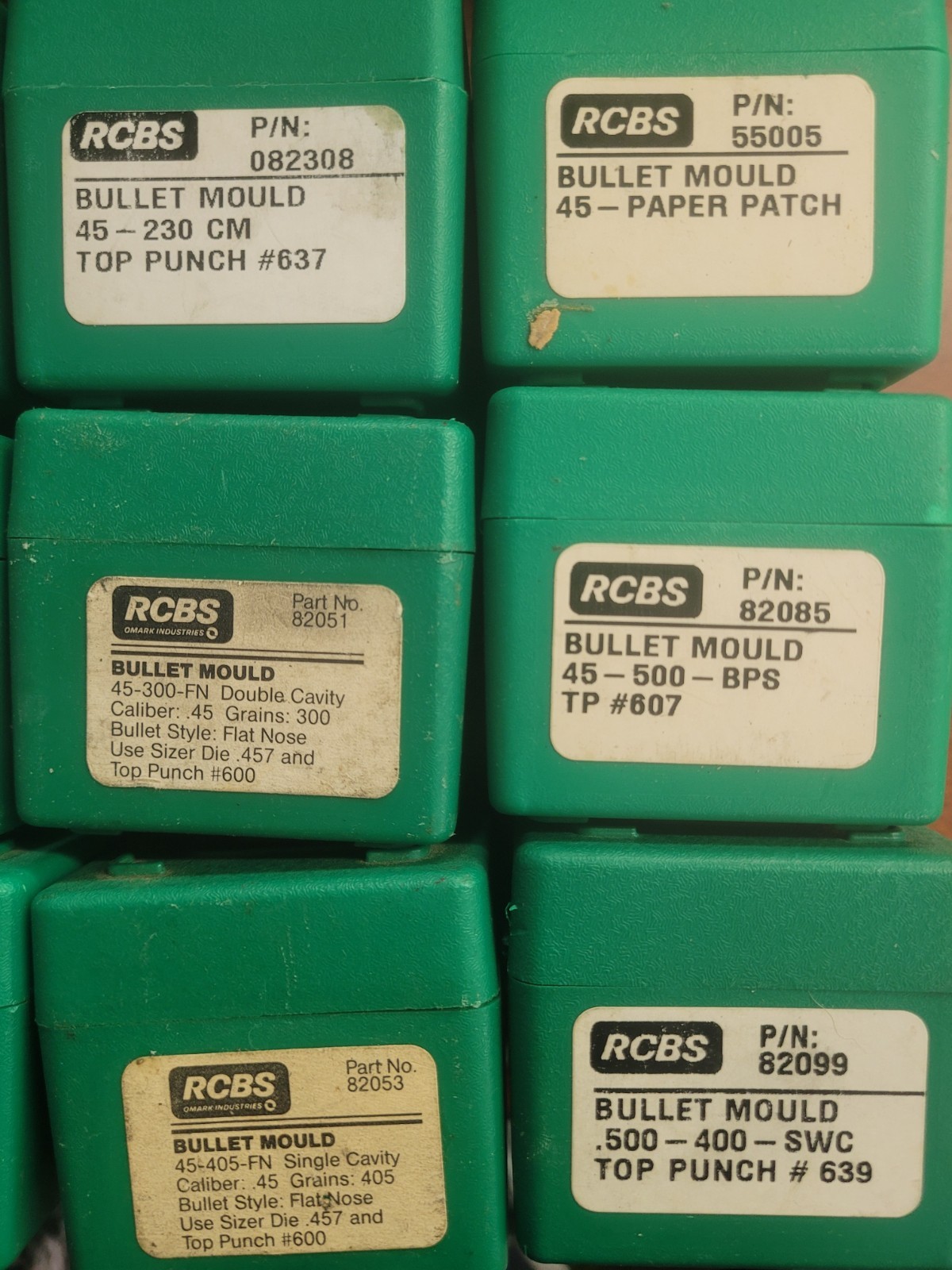 RCBS Bullet Moulds **MULTIPLE AVAILABLE- YOU PICK**