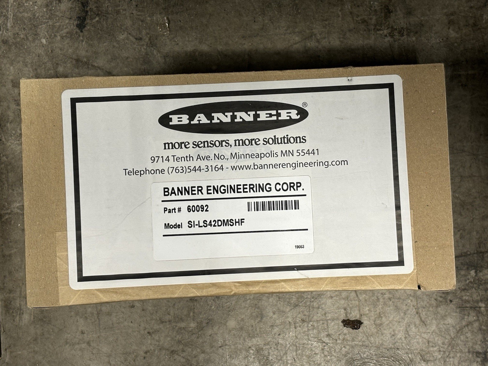 BANNER SI-LS42DMSHF SAFETY INTERLOCK 60092 Brand New In Sealed Box