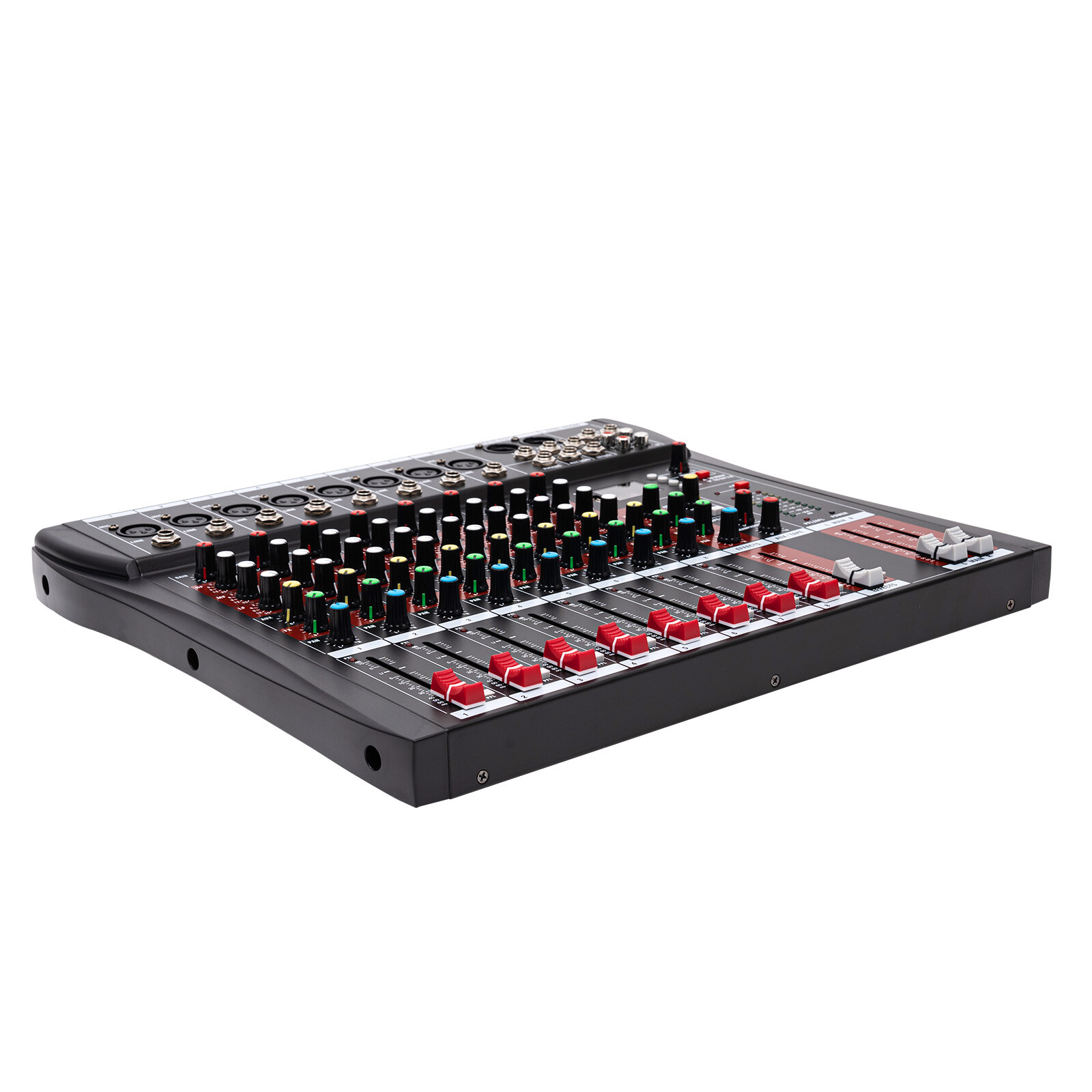 8 Channel Bluetooth Studio Audio Mixer Live Sound Mixing Console with USB