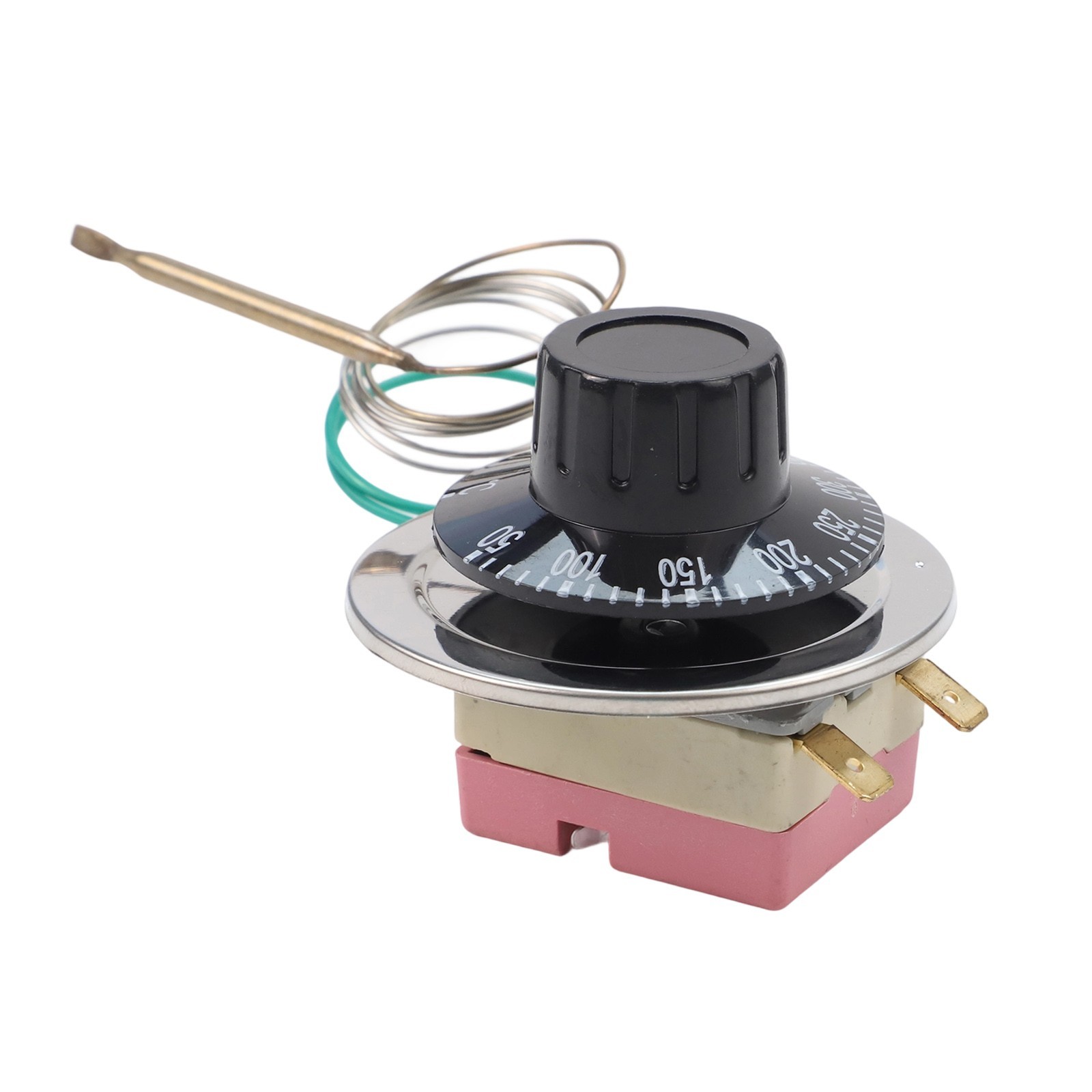 Electric Oven Thermostat Adjustable Temperature Controller Switch 50~400?? 2-Pin