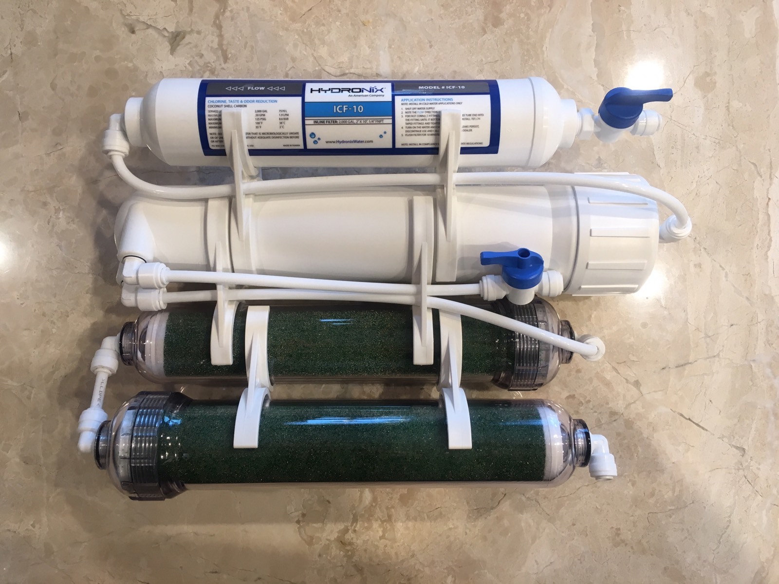 RO/DI REVERSE OSMOSIS AQUARIUM/REEF SYSTEM 5 STAGE 100GPD