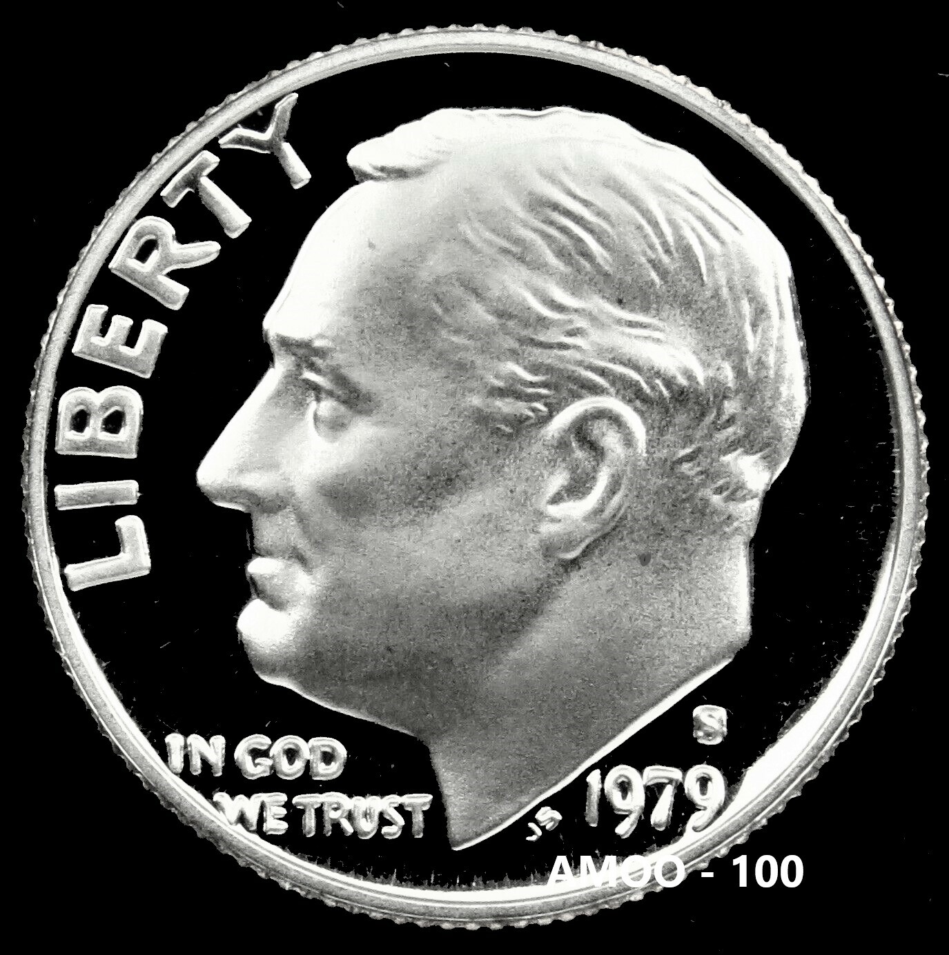1979 S Proof Roosevelt Dime from US Mint Proof Set
