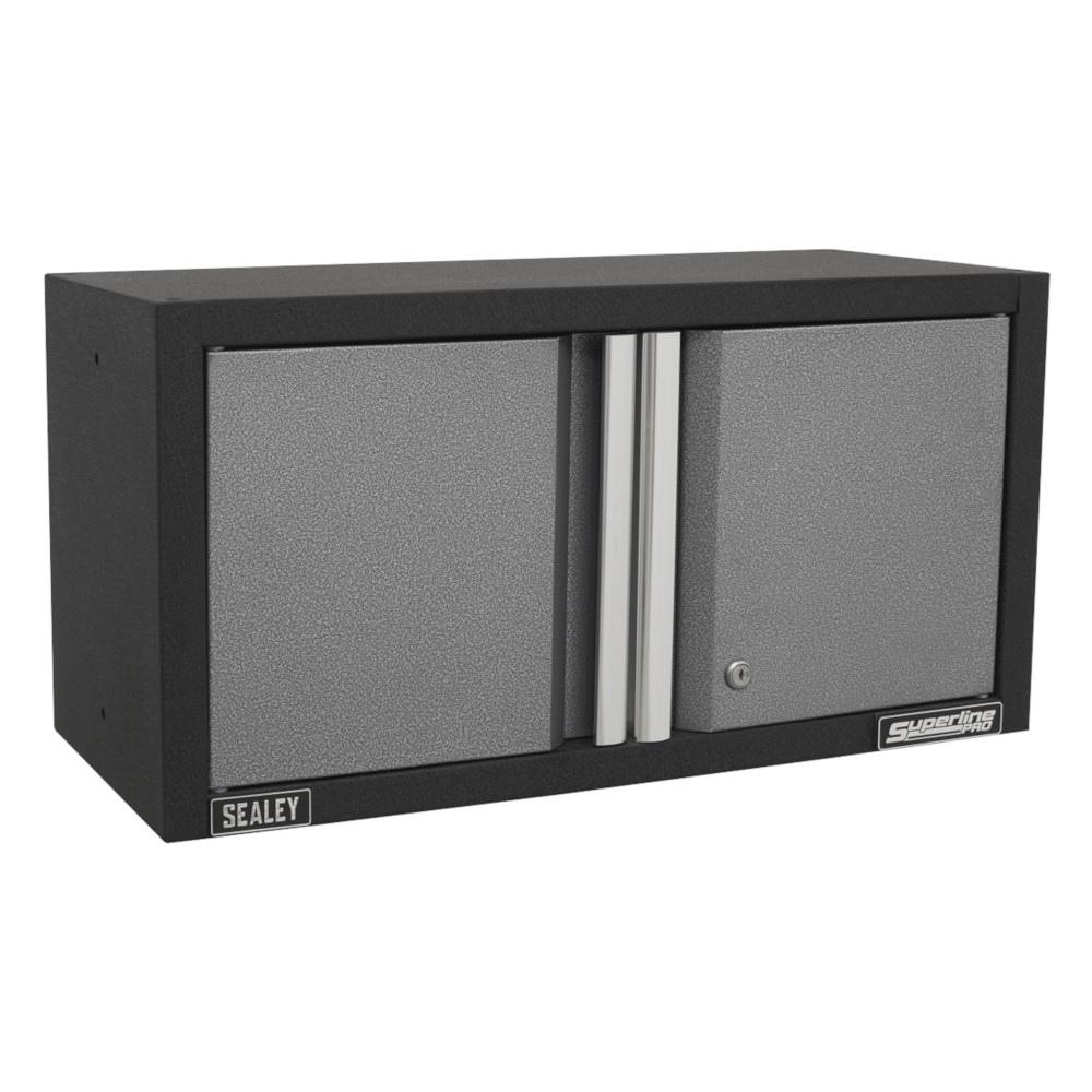 Modular Wall Cabinet, Garage Tool Storage Box 680mm, 2 Door, Sealey APMS65 C