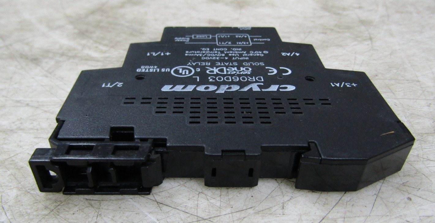 💥NEW CRYDOM SOLID STATE RELAY 4-32 VDC COIL 60 VDC DR06D03