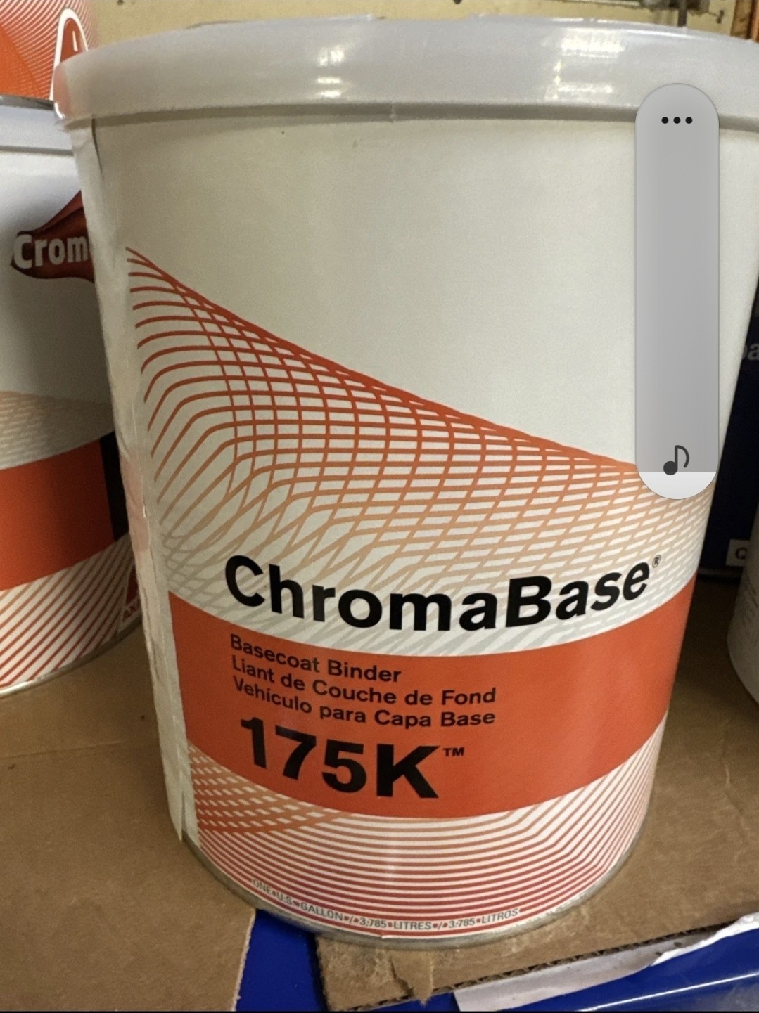Axalta Dupont 175K Gal Mixing Binder Balancer Cromax Chromabase Premier