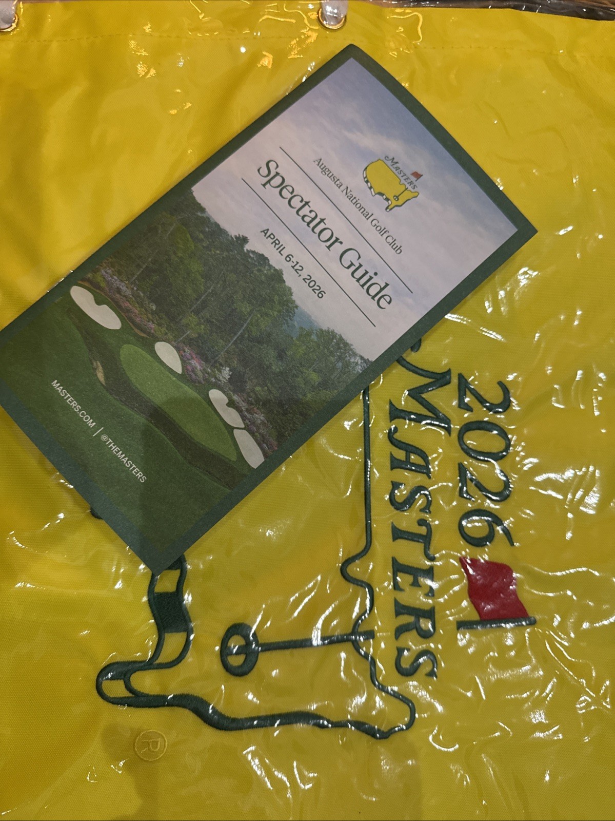 2026 Masters Spectator Guide - Augusta National Golf Club Perfect Condition
